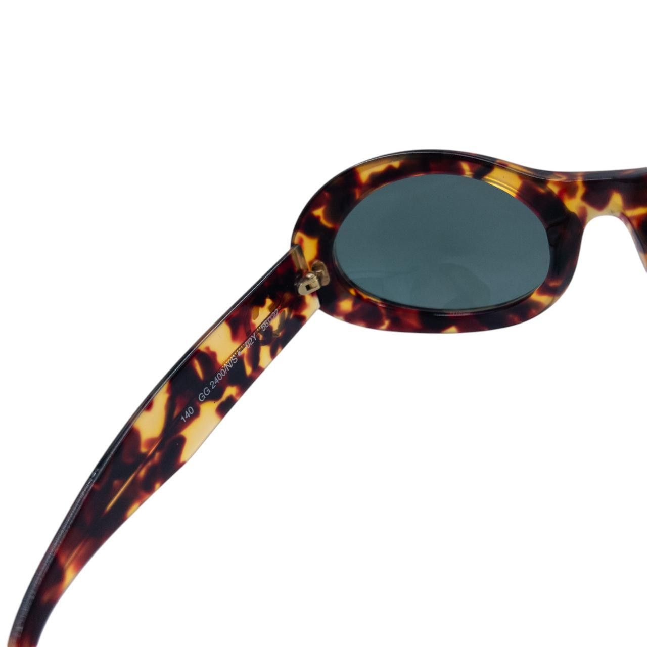 Gucci Vintage Gucci Tortoise Shell Sunglasses Size ONE SIZE - 6 Thumbnail