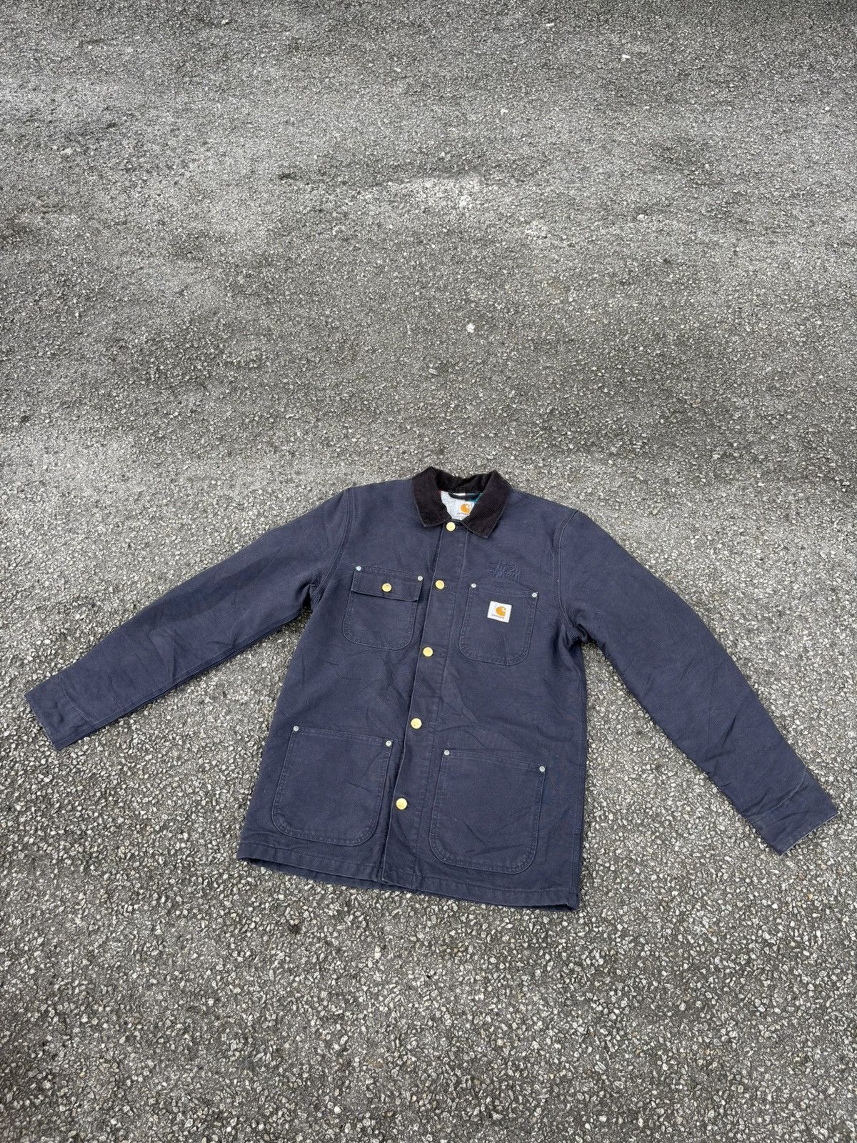 Carhartt × Stussy Stussy X Carhartt Chore Coat Size US M / EU 48-50 / 2 - 2 Thumbnail