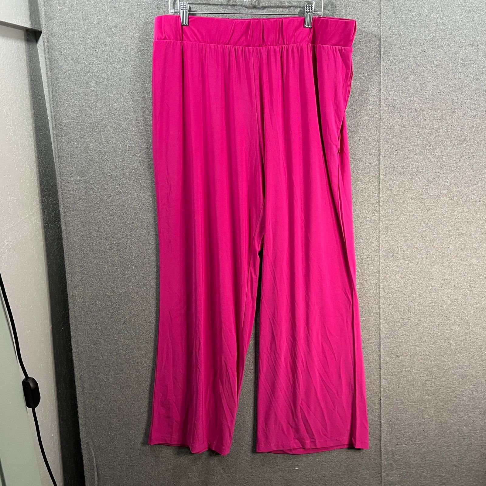 Other Attitudes by Renee Como Jersey Regular Wide Les Pants Fusion Size 36" / US 14 / IT 50 - 2 Thumbnail