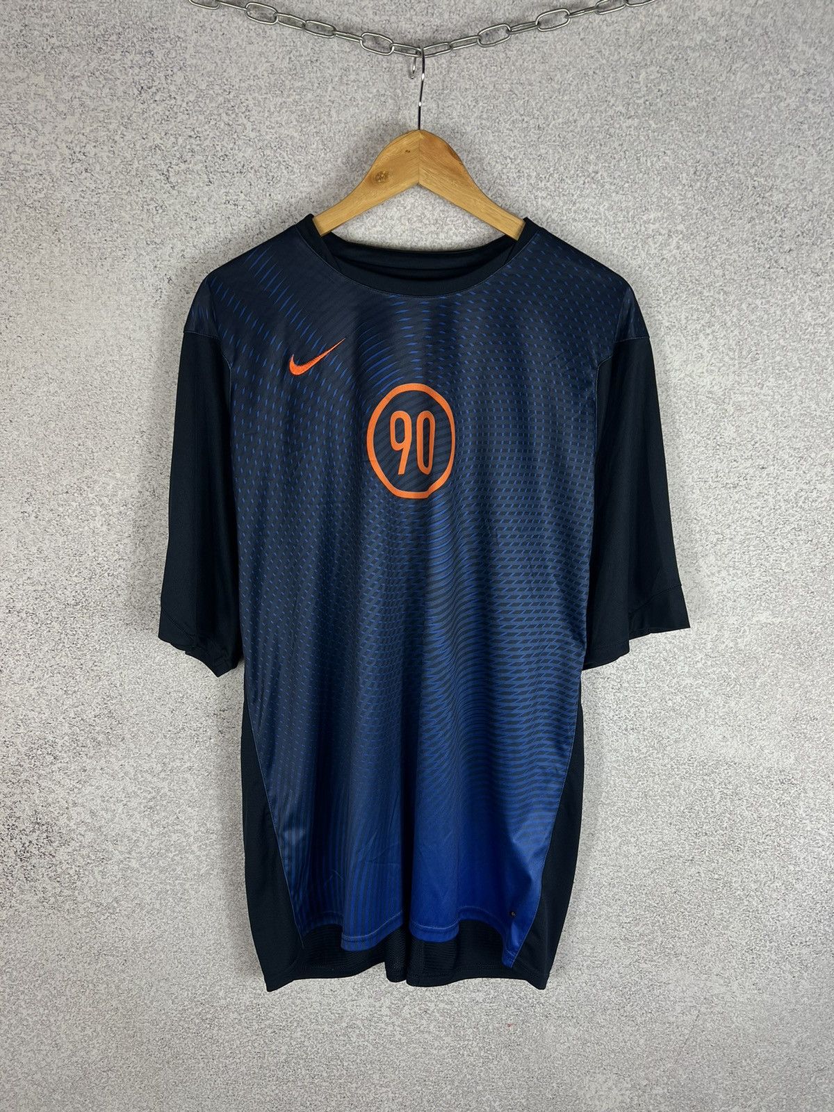 Nike Vintage Nike Total 90 Small Swoosh Tee Size US XXL / EU 58 / 5 - 1 Thumbnail