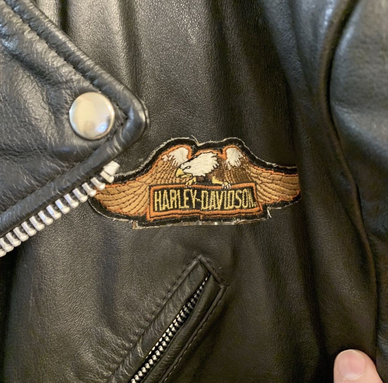 Harley Davidson Open Road Black Leather Jacket Harley Davidson Men’s Size XL Size US XL / EU 56 / 4 - 4 Thumbnail