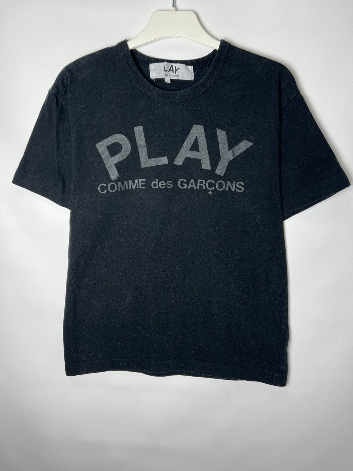 Vintage y2k streetwear Comme Des Garcons Big Logo T-shirt