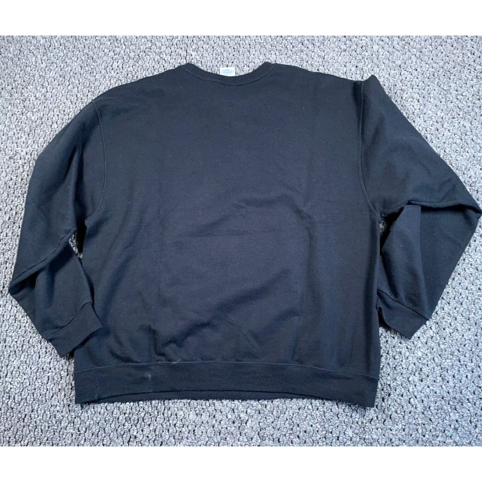 Jerzees Jerzees Sweatshirt Adult XL Black Car Print Graphic 90s Retro Mens Size US XL / EU 56 / 4 - 2 Thumbnail