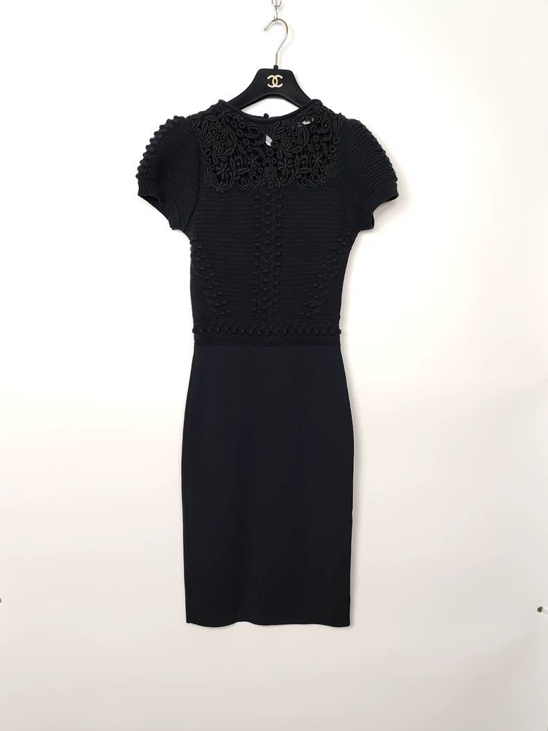 Valentino Valentino Cashmere knitted dress Size S / US 4 / IT 40 - 1 Thumbnail