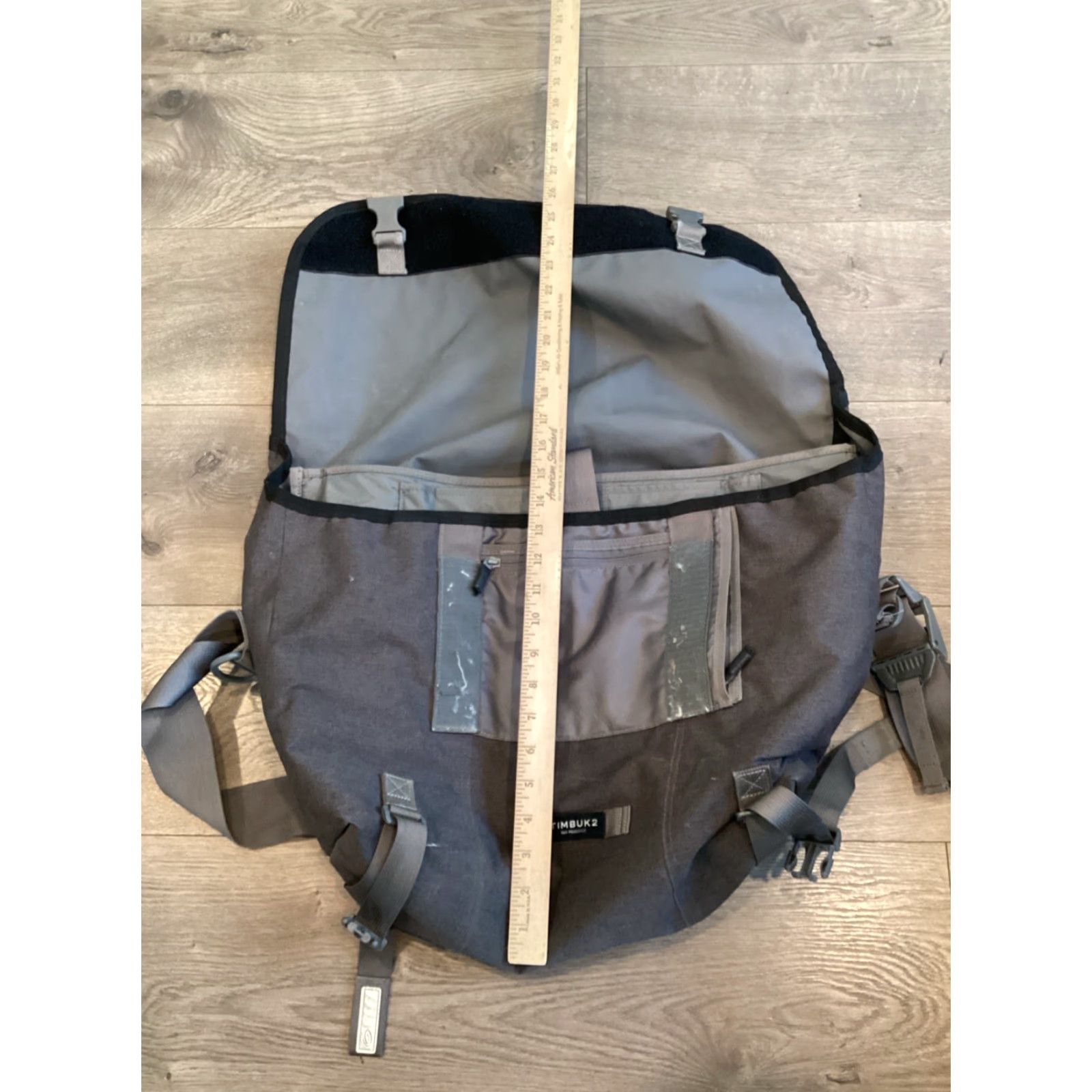 Vintage Timbuk2 Grey Messenger Bag Size L Size ONE SIZE - 6 Thumbnail