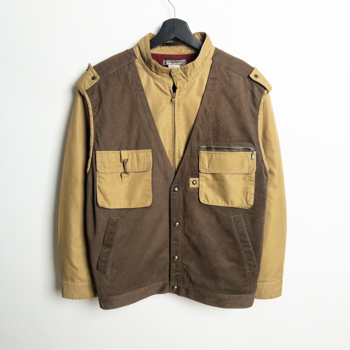 Issey Miyake Vintage 80-90s Issey Miyake Hunter Jacket Size US M / EU 48-50 / 2 - 2 Thumbnail