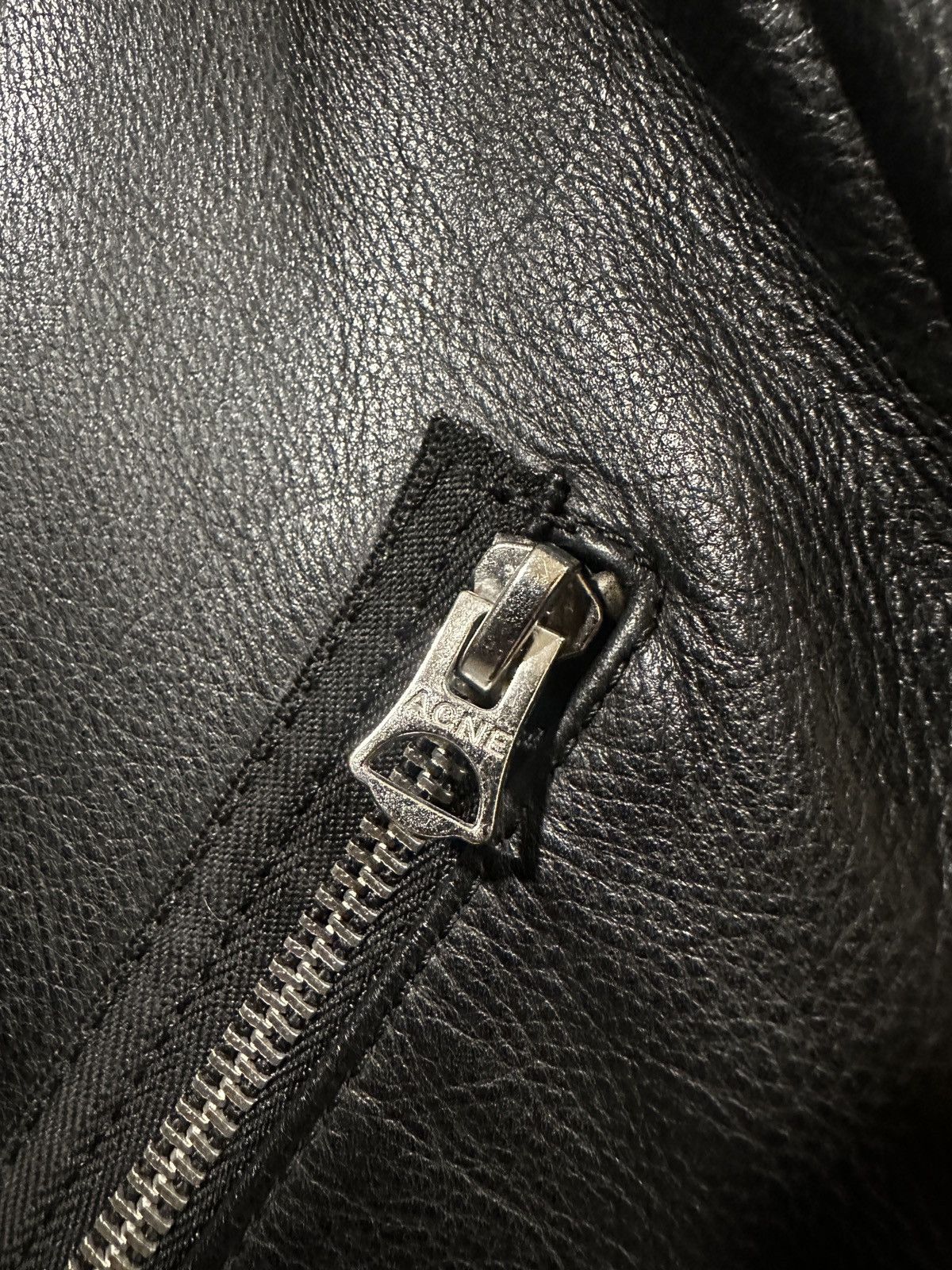 Acne Studios Acne Studios Neil Taped Leather Jacket Black Size Medium 48 Size US M / EU 48-50 / 2 - 8 Thumbnail
