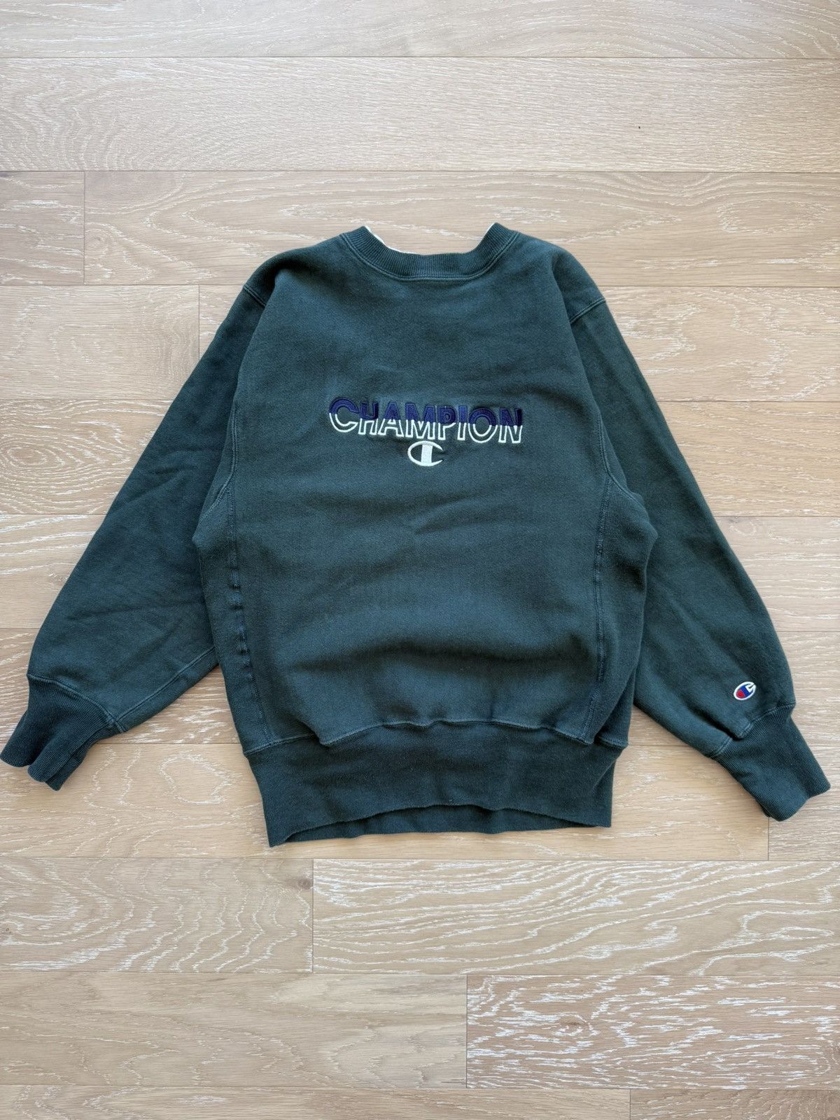 Champion Vintage Champion Spell Out Reverse Weave Sweatshirt Size US M / EU 48-50 / 2 - 6 Thumbnail
