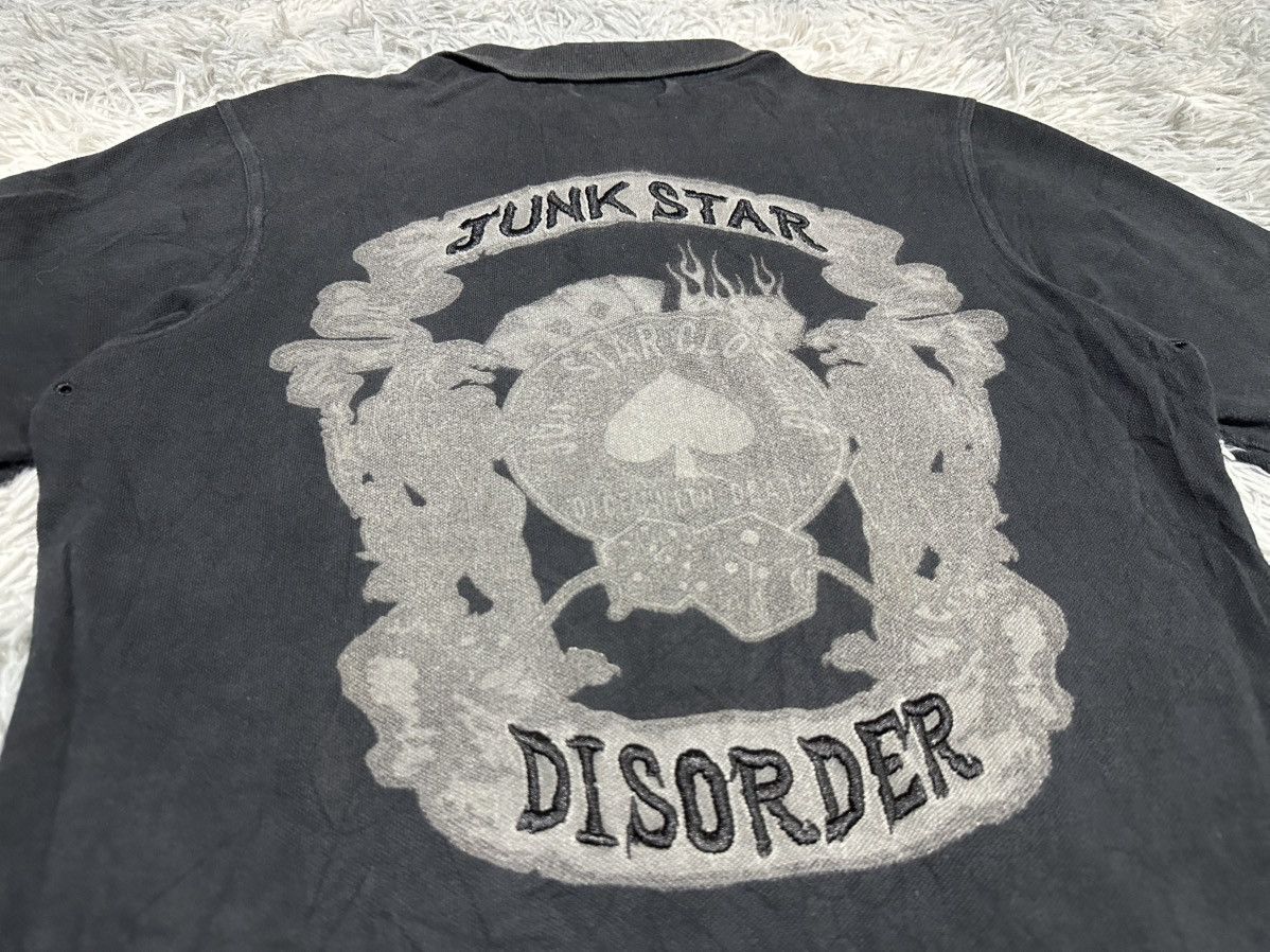 Japanese Brand 🔥Y2K Junk Star Tokyo Black Panther Embroidered Polo Shirt Size US M / EU 48-50 / 2 - 2 Thumbnail