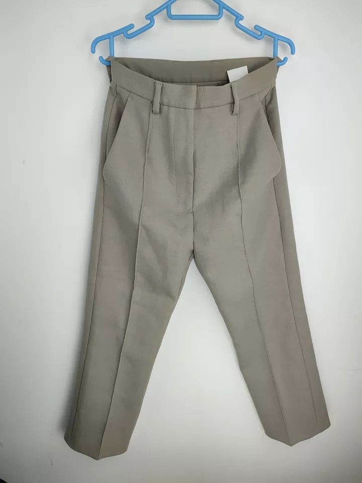 Maison Margiela MM6 MAISON MARGIELA s52ka0204 Formal Trouser Taupe Pants Size 26" / US 2 / IT 38 - 1 Thumbnail