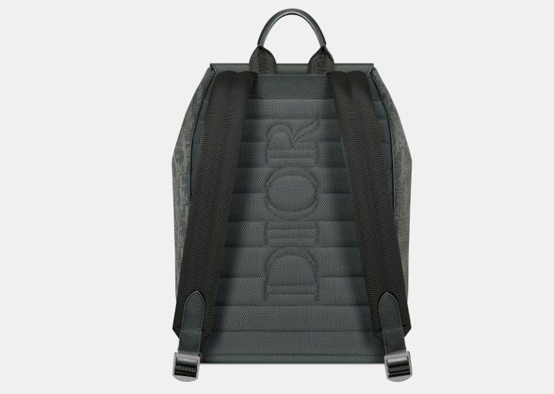 Dior o1w1db10426 1ADBA2 Size : OS / Saddle Backpack in Gray Size ONE SIZE - 4 Thumbnail