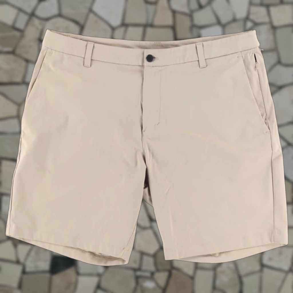 Lululemon Lululemon Commission 9" Polyester Woven Chino Shorts Sand Men's 38 Shirt Regular Sand 9" Inseam 9in. Size US 38 / EU 54 - 1 Thumbnail
