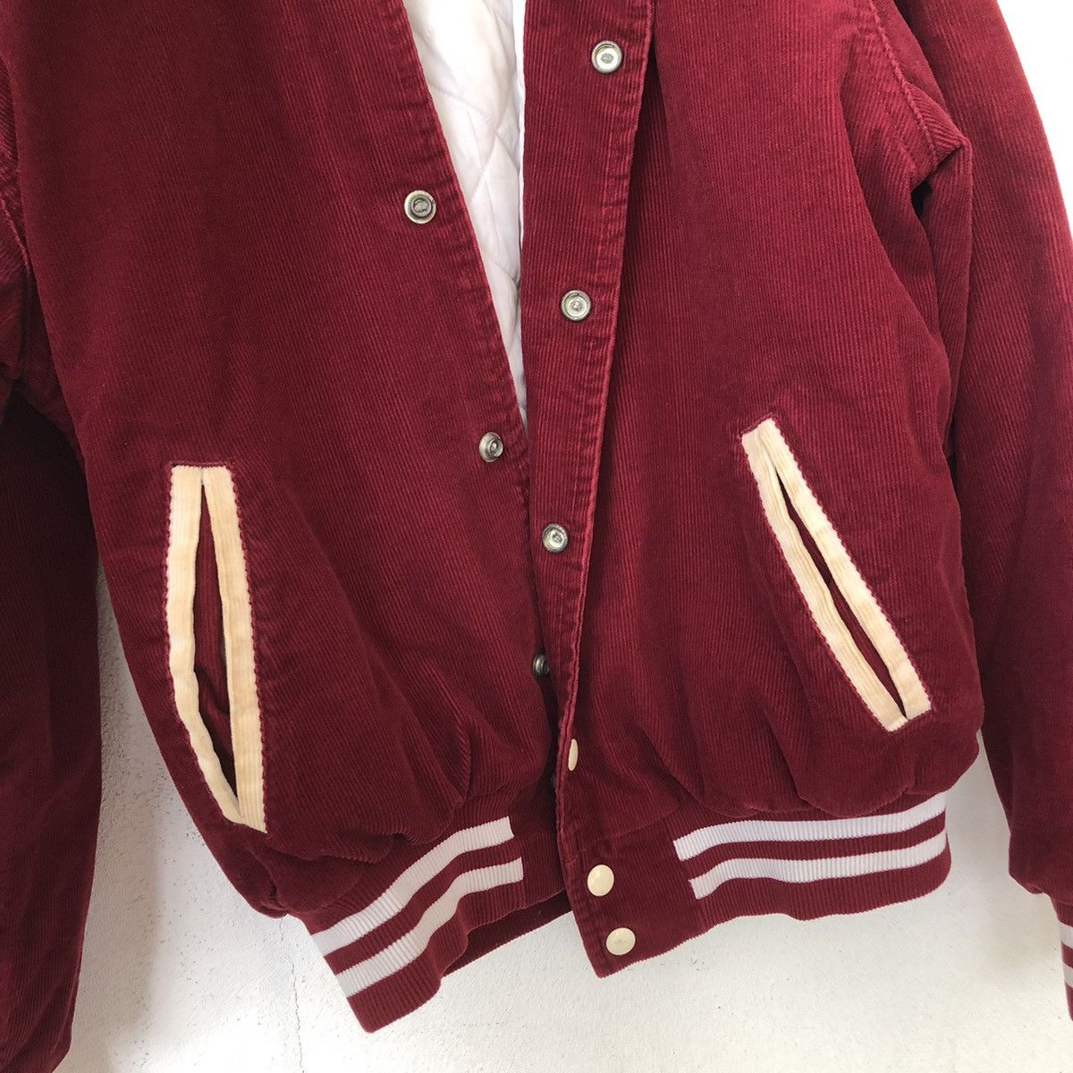 Rennoc × Vintage Rennoc Abington Coudroy Varsity Jacket Size US M / EU 48-50 / 2 - 7 Thumbnail