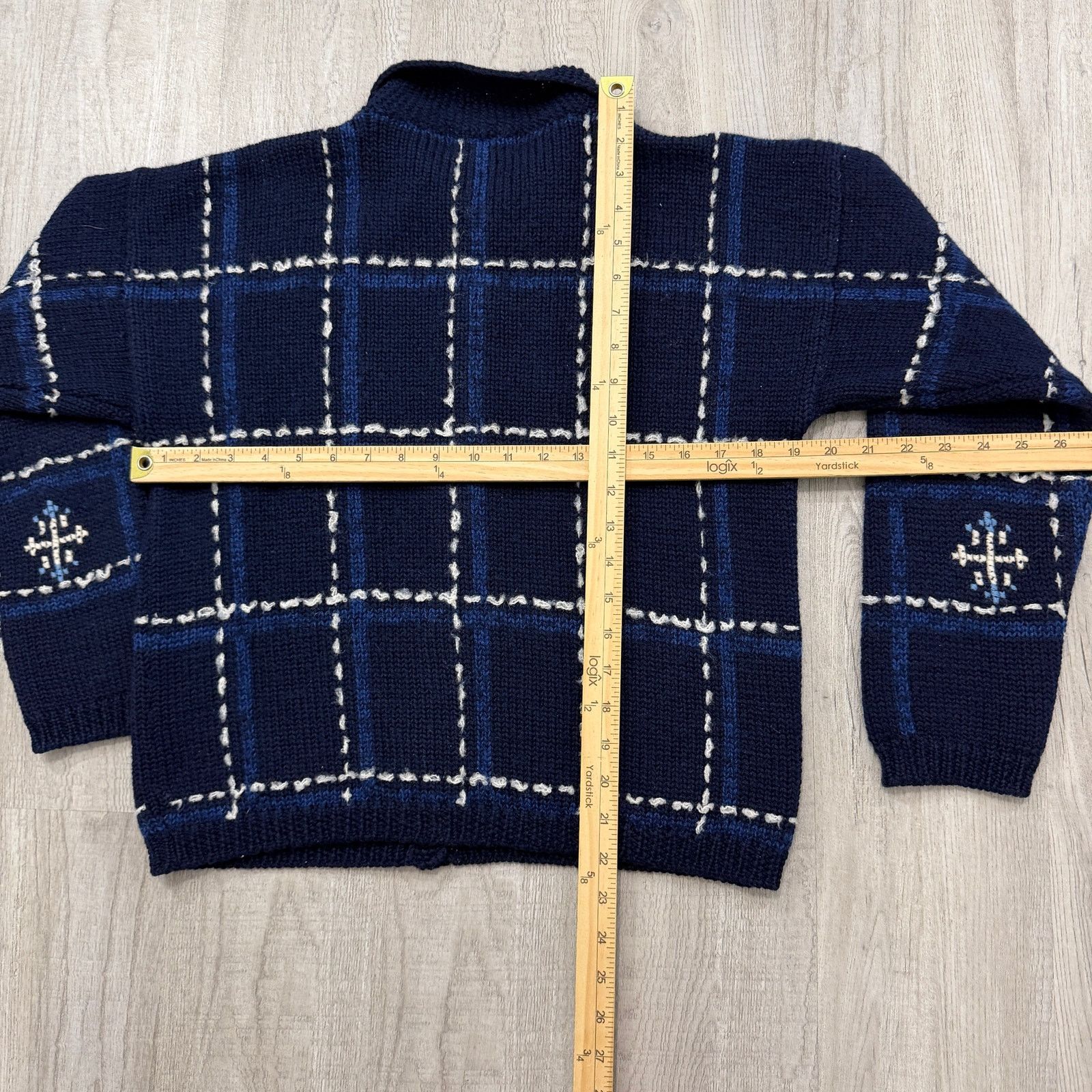Pendleton Pendleton Knockabouts Cardigan Sweater Women's Medium Blue Size M / US 6-8 / IT 42-44 - 7 Thumbnail