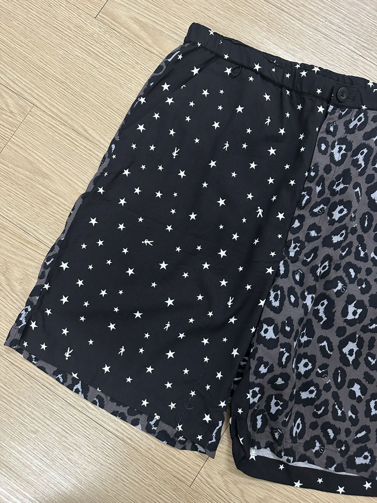 Japanese Brand × Sophnet. × Wacko Maria Rare Beautiful 1MW Sophnet Parody Wacko Maria Leopard Shorts Size US 33 - 3 Thumbnail