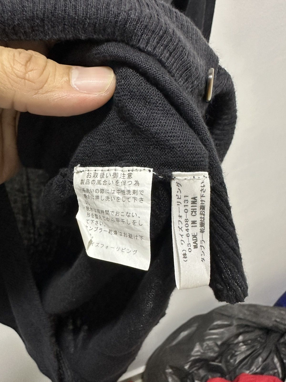 Y's × Yohji Yamamoto Vintage Y’s For Living Cardigan Design Yohji Yamamoto Size US M / EU 48-50 / 2 - 7 Thumbnail
