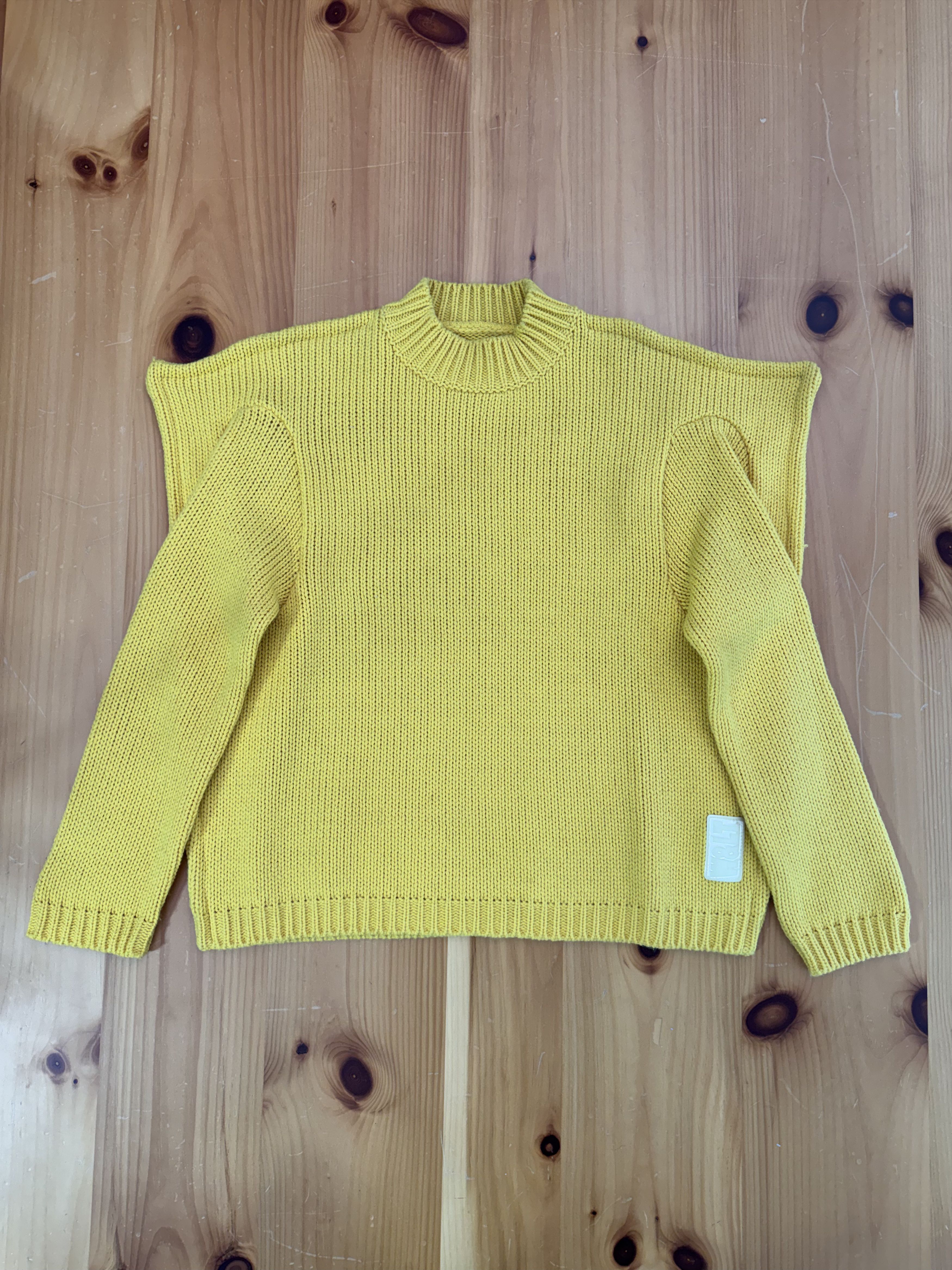 Walter Van Beirendonck Rare AW1996 Square Sweater Size US M / EU 48-50 / 2 - 1 Thumbnail