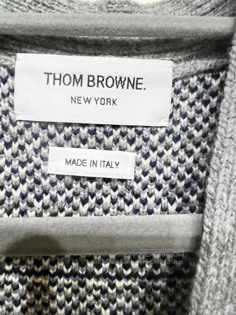 Thom Browne Thom Browne Gray sweater vest Size XS / US 0-2 / IT 36-38 - 3 Thumbnail