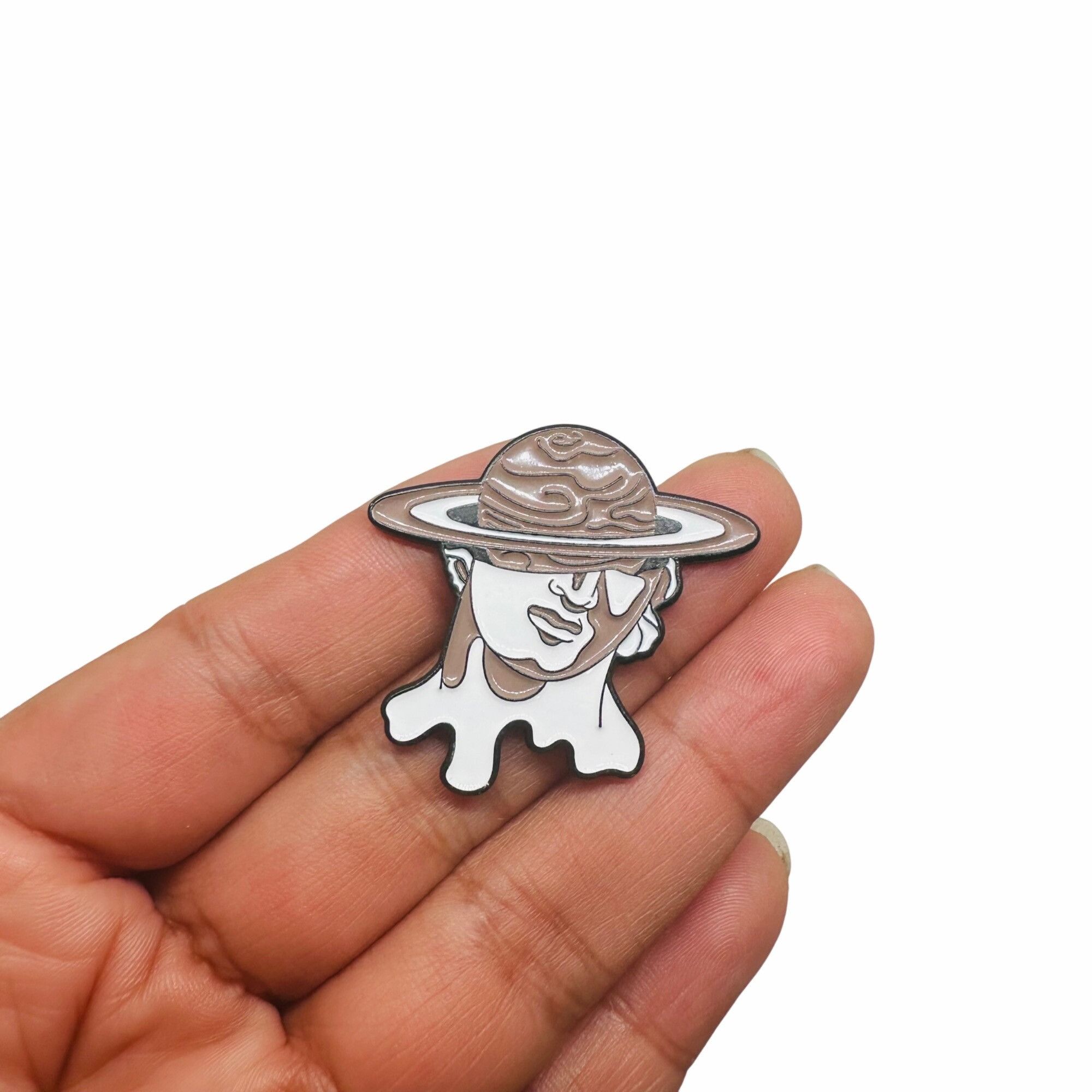 Other ⭐Enamel Pin Cartoon Character Self-Portrait Custom Van Gogh Size ONE SIZE - 2 Thumbnail