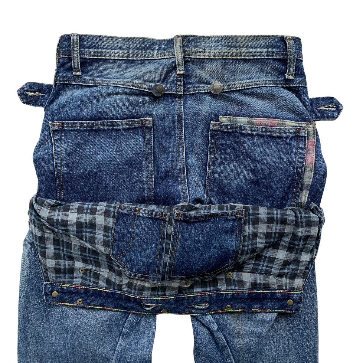 Japanese Brand Rare Japanese Brand BRTH Breathmint Double Layered Jeans Size US 31 - 8 Thumbnail