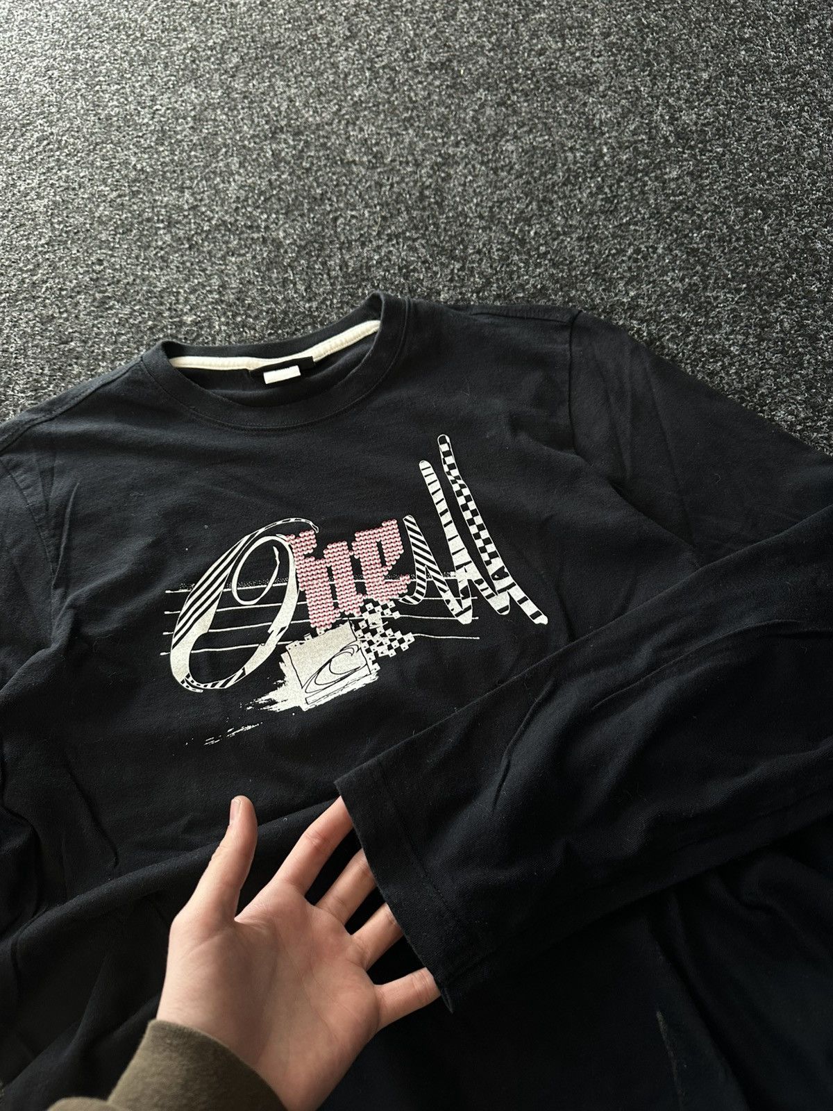 O'Neill × Vintage 🚨Vintage Y2K ONEILL SURF RARE OVERPRINT LONGSLEEVE Shirt Size US L / EU 52-54 / 3 - 6 Thumbnail