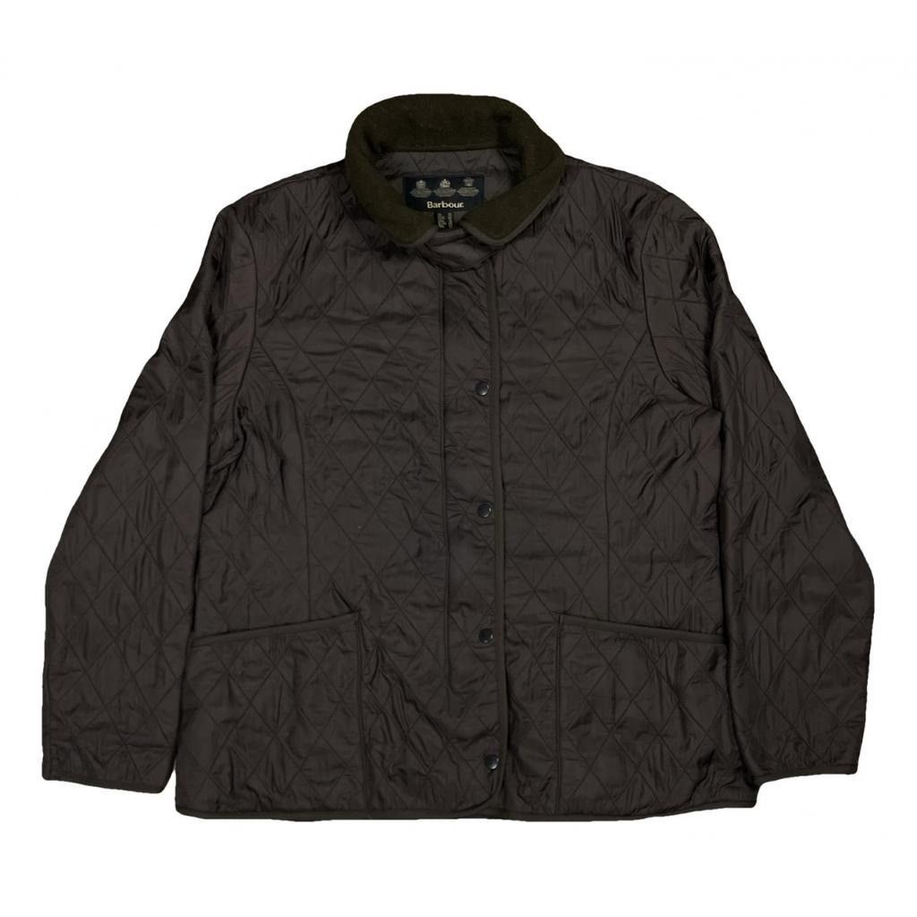 image of Barbour Puffer Jacket in Brown, Women's (Size 2XL)