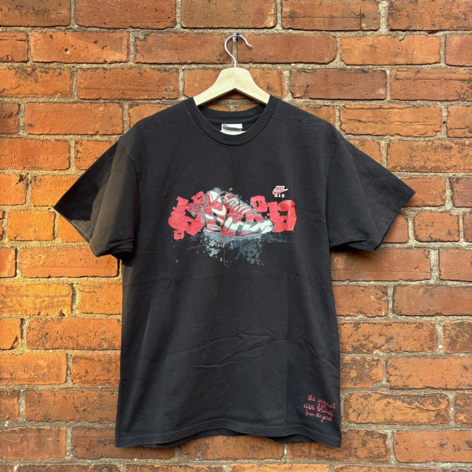 Nike Vintage Nike air the original air blast from the past tshirt Size US S / EU 44-46 / 1 - 1 Thumbnail