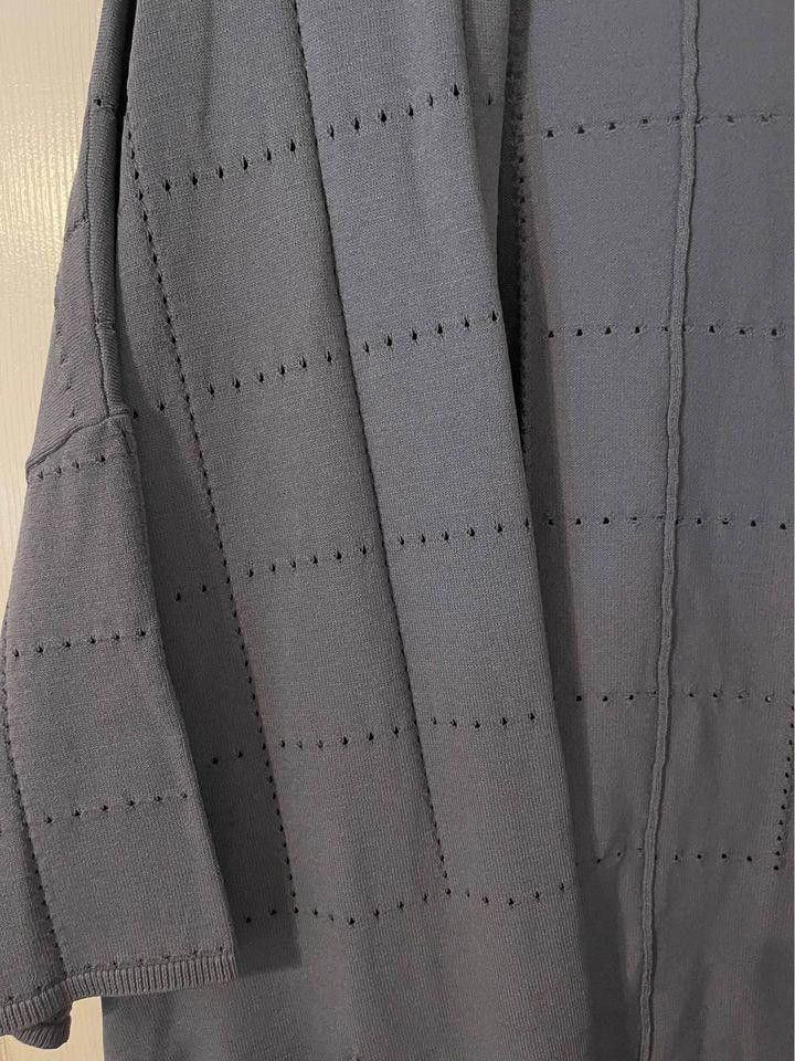 Designer Beautiful Blue Oversized Cardigan Size S, but fits up to M Size S / US 4 / IT 40 - 2 Thumbnail