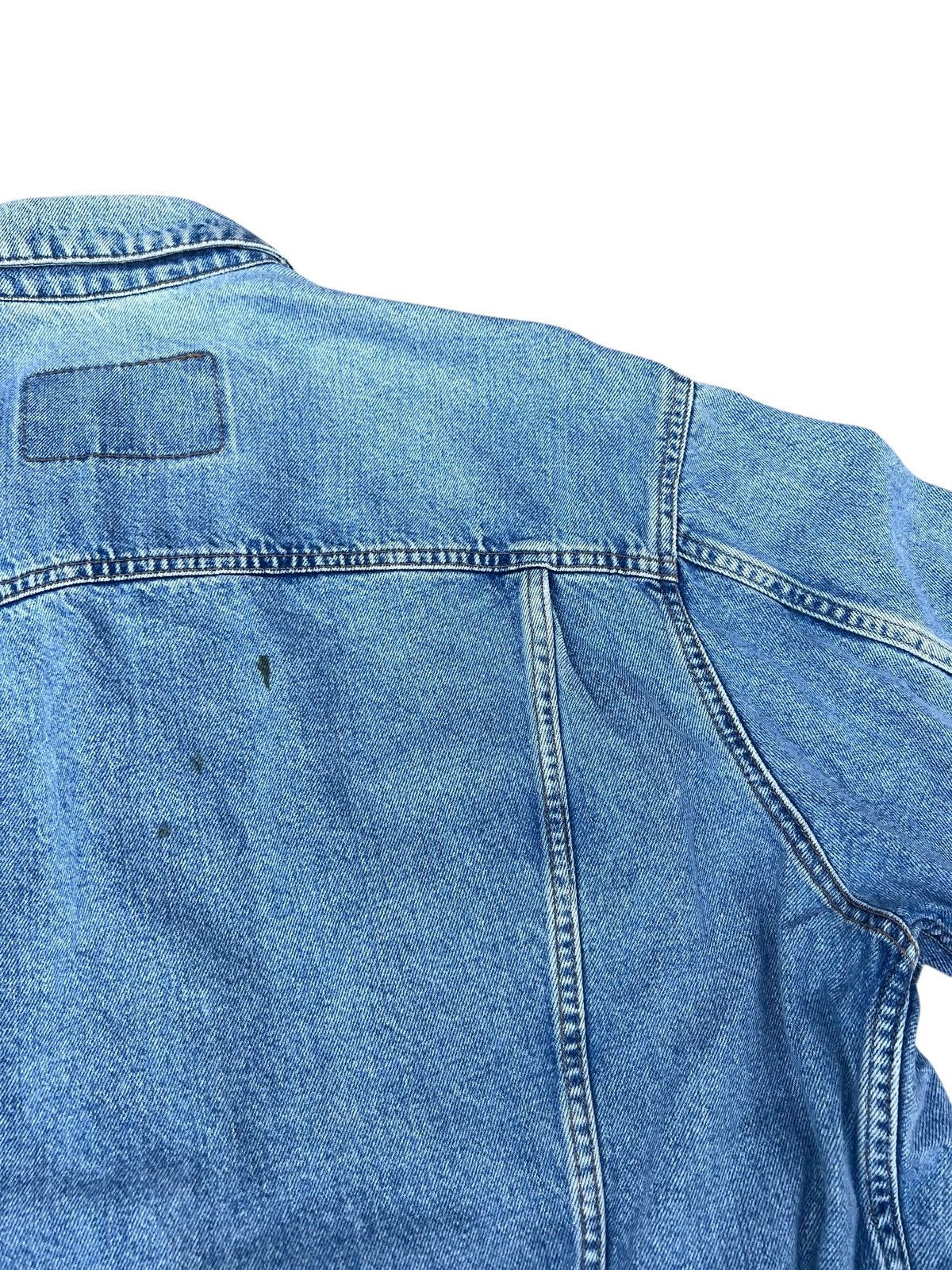 Diesel 90s Diesel Stars Series Distress Mud Denim Trucker Jacket Size US XL / EU 56 / 4 - 21 Thumbnail