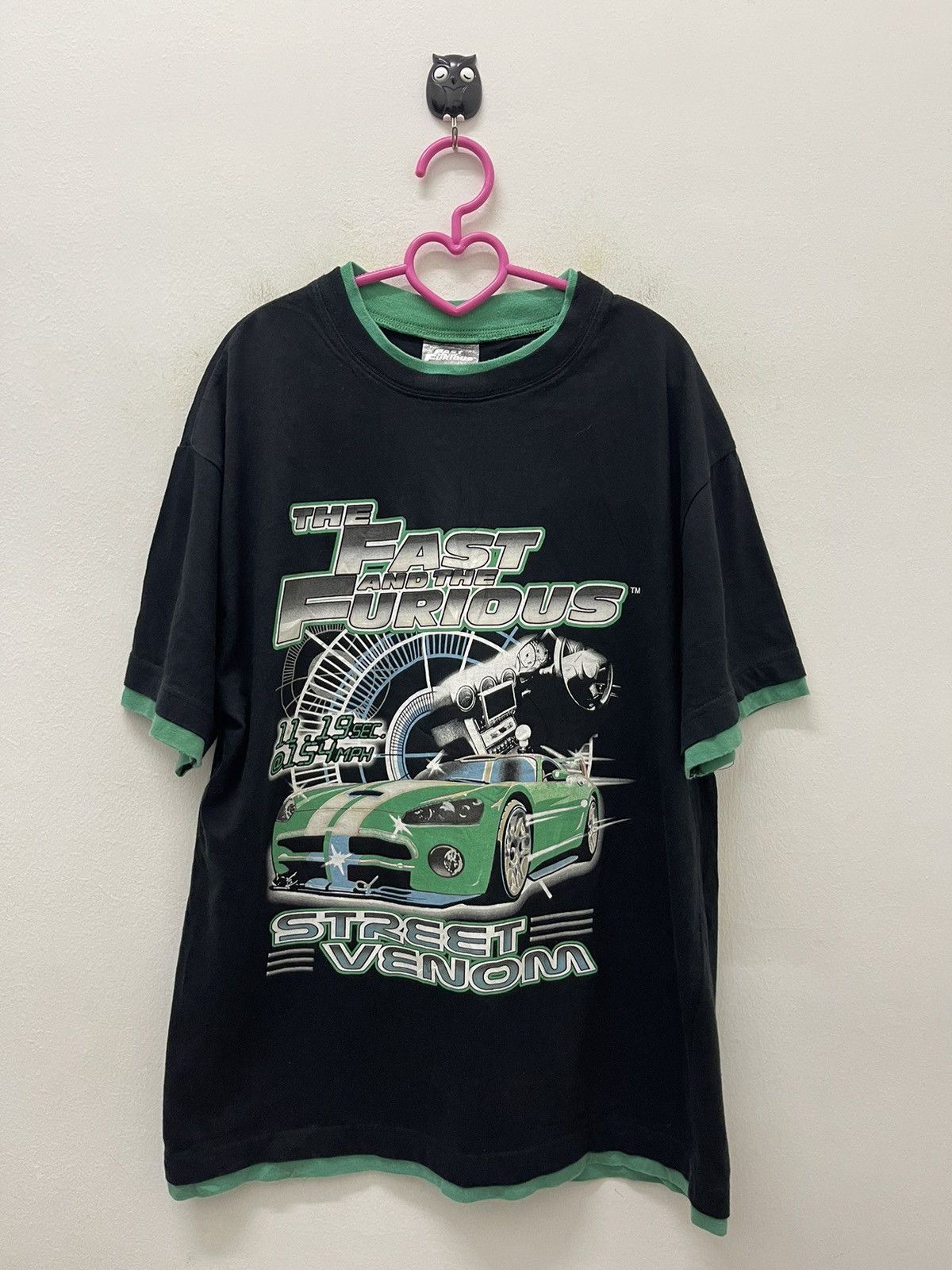 Vintage Rare Vintage THE FAST & THE FURIOUS Street Venom Movie Promo Size US M / EU 48-50 / 2 - 1 Thumbnail
