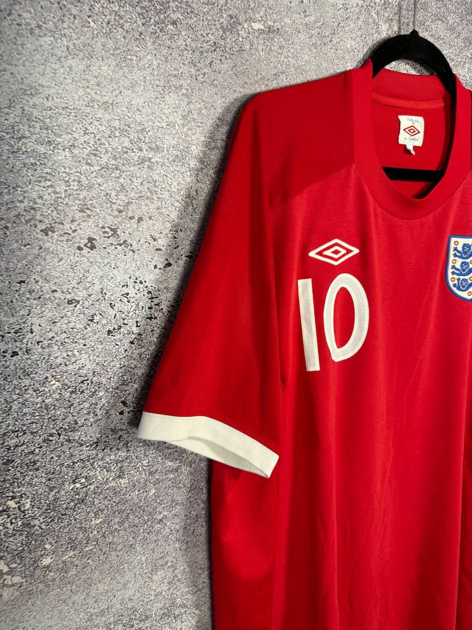 Umbro × Vintage ROONEY England National Team 2010 Umbro Soccer Jersey Size US L / EU 52-54 / 3 - 6 Thumbnail