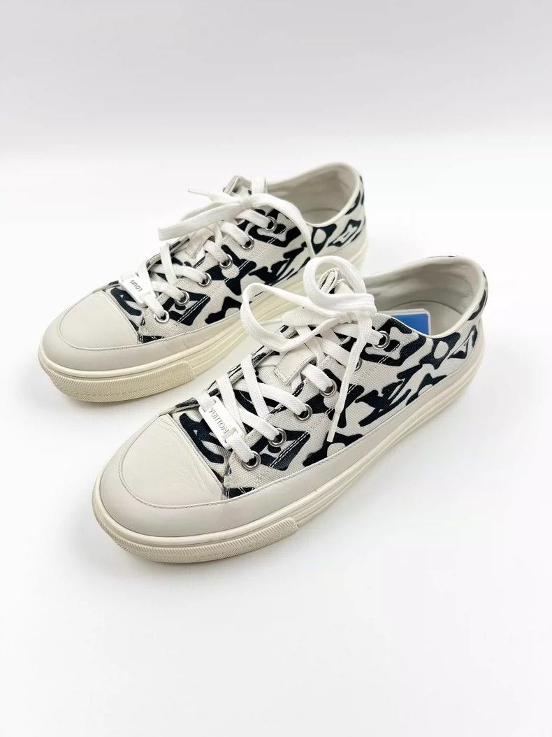 Louis Vuitton louis vuitton printed casual sneakers-dmc Size US 5.5 / EU 38 - 1 Thumbnail