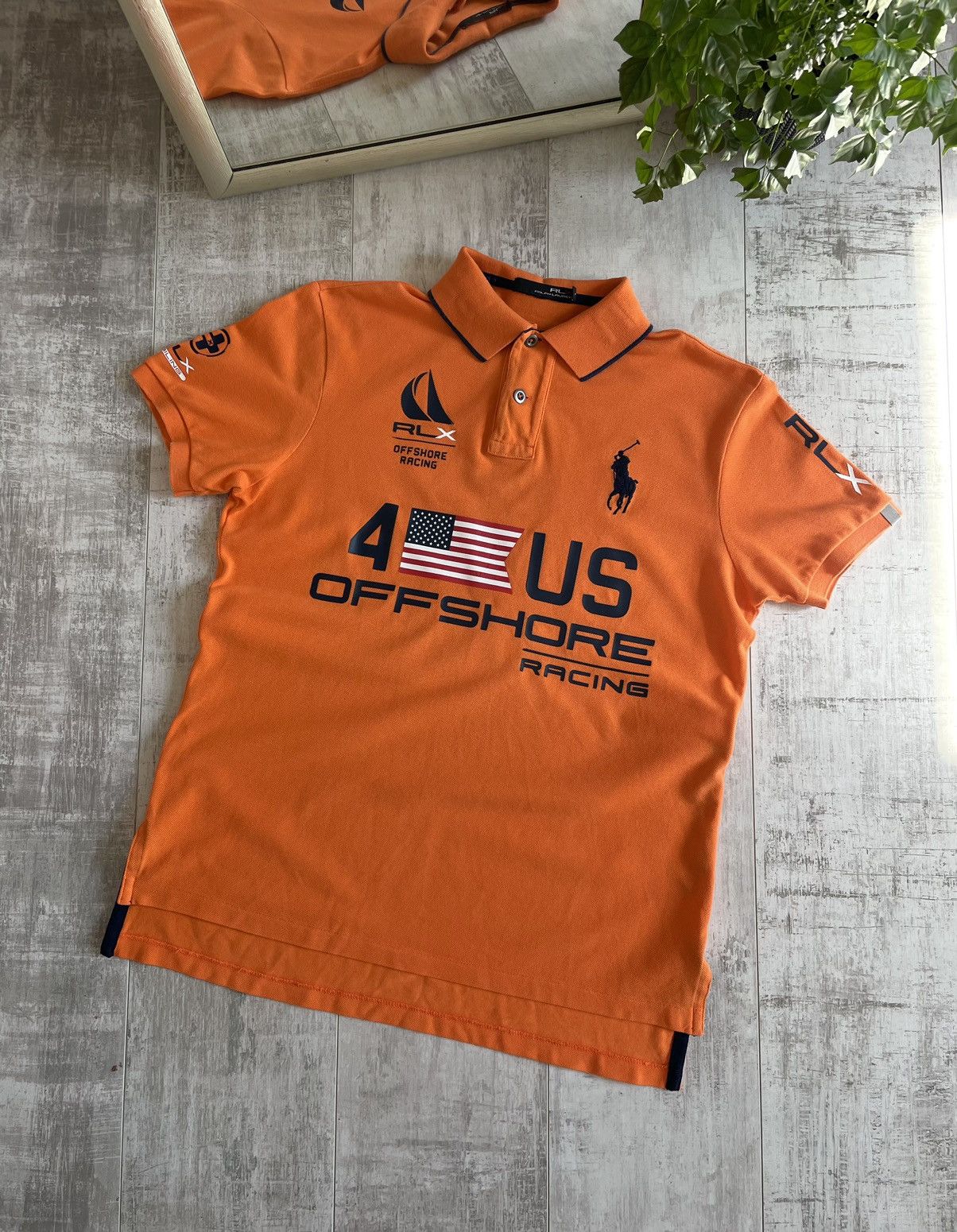 Polo Ralph Lauren × Vintage Vintage Polo Ralph Lauren RLX Polo Tee Y2K 🇺🇸USA RARE Size US M / EU 48-50 / 2 - 1 Thumbnail