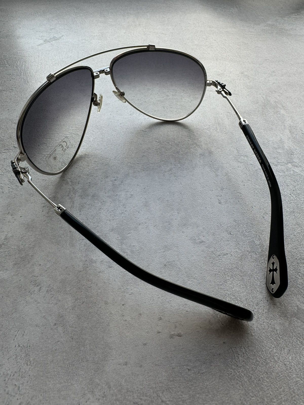 Chrome Hearts Chrome Hearts STONED Sunglasses Size ONE SIZE - 8 Thumbnail
