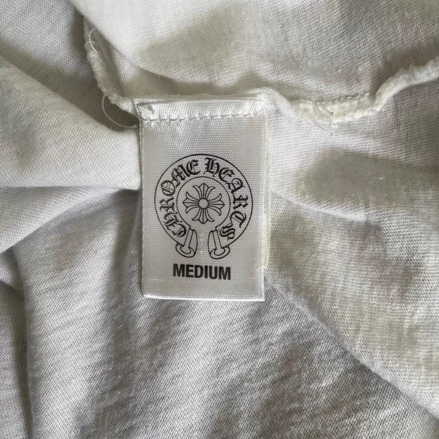 Chrome Hearts Chrome Hearts CH PLUS Full Cross Scroll White Long Sleeve Size US M / EU 48-50 / 2 - 4 Thumbnail