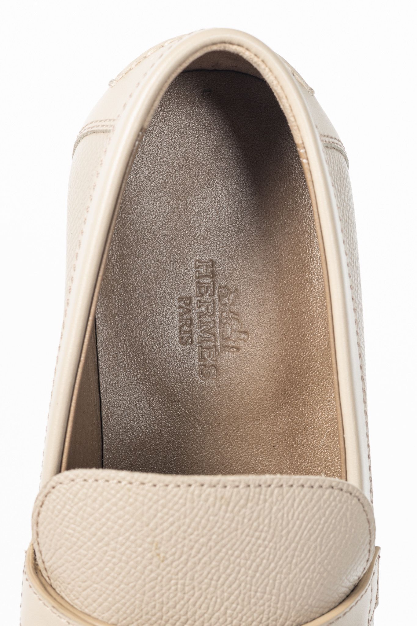 Hermes Hermes Destin Epsom Calfskin Kelly-Buckle Loafers Size US 6.5 / IT 36.5 - 10 Thumbnail