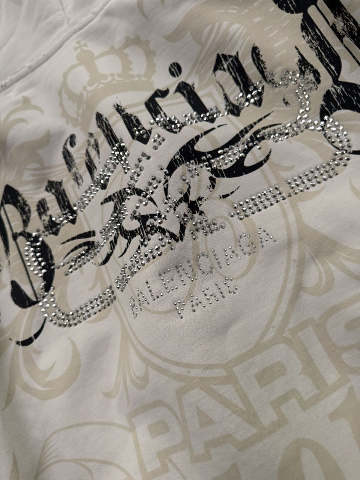 Balenciaga Balenciaga tacky embellished zip up hoodie Size US L / EU 52-54 / 3 - 5 Thumbnail