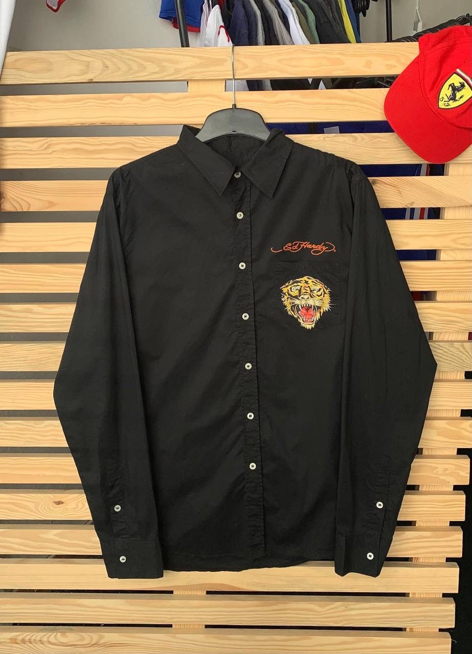 Christian Audigier × Ed Hardy × Vintage Vintage Ed Hardy button up shirt Size US M / EU 48-50 / 2 - 2 Thumbnail
