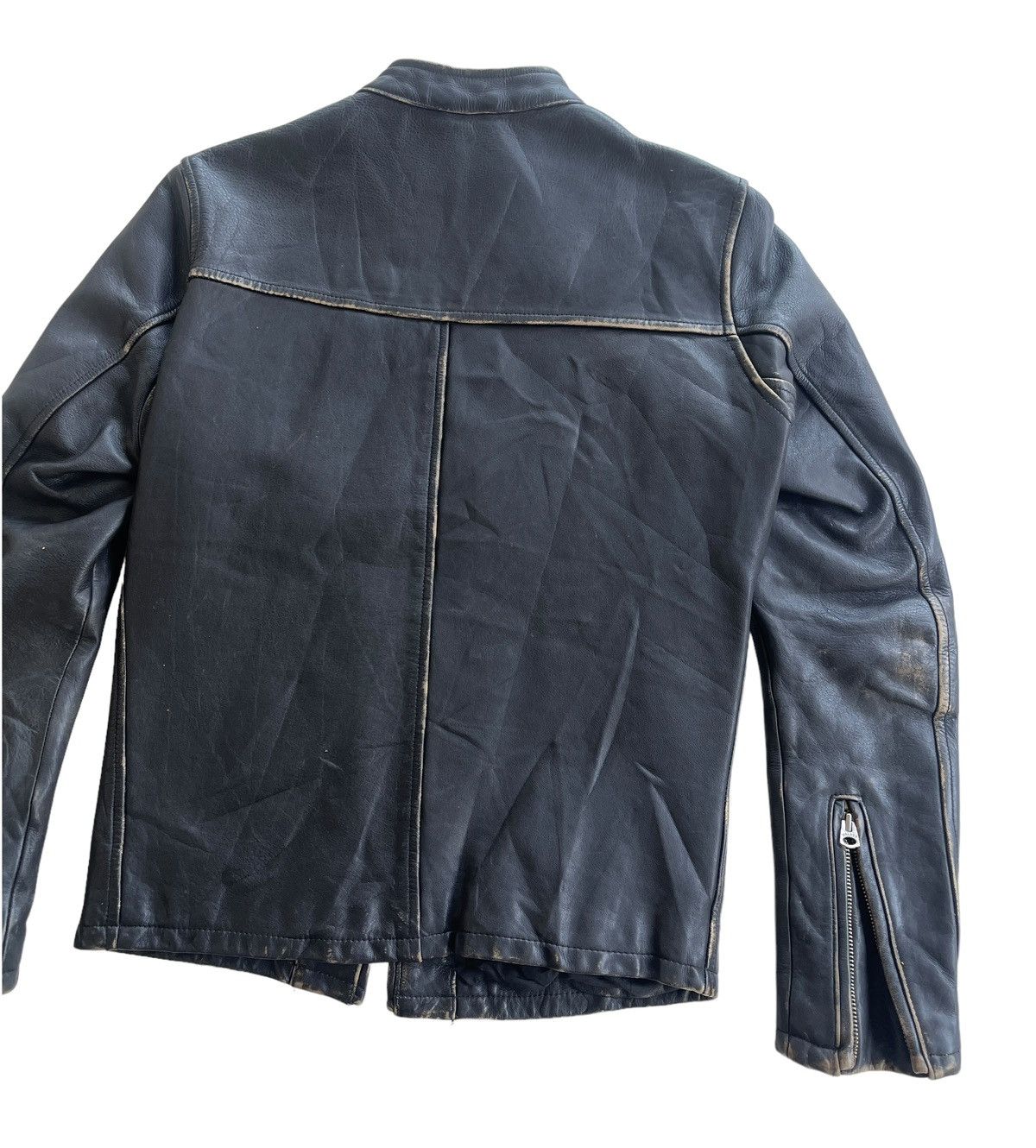 WEST RIDE 50s West Ride Motorcycle Cowhide Leather Jacket (size 34) Size US XS / EU 42 / 0 - 7 Thumbnail