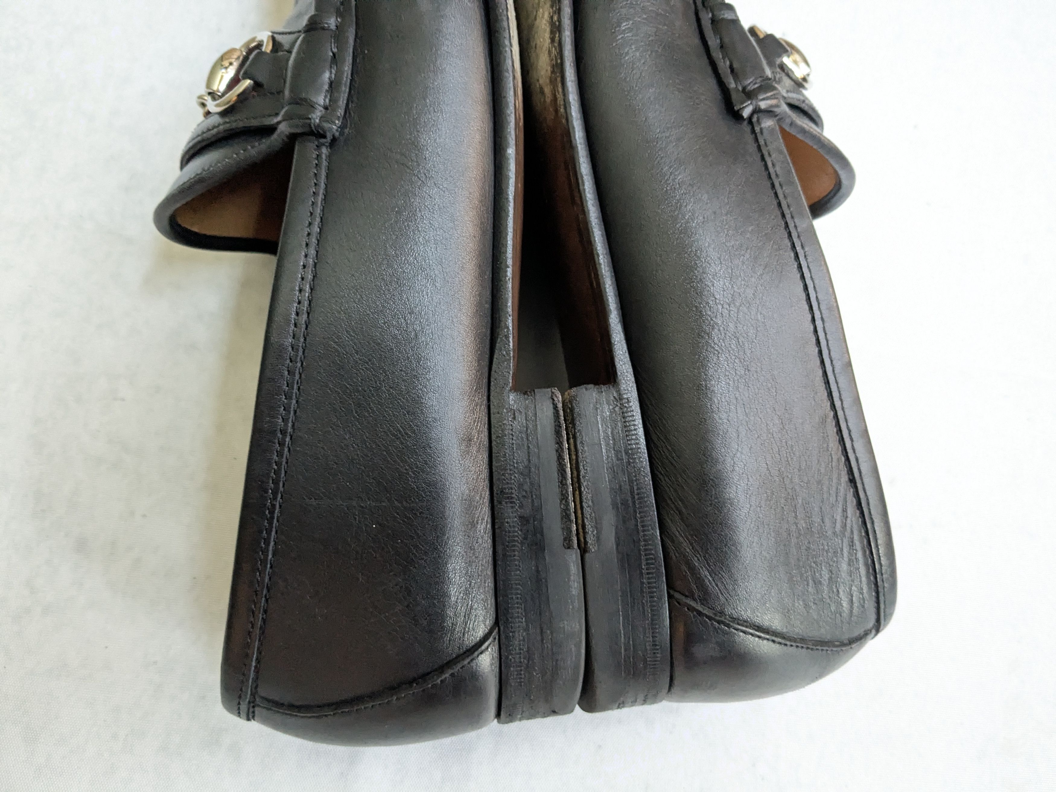 Gucci Gucci Horsebit Loafers Black Leather Men 8 Size US 8 / EU 41 - 6 Thumbnail