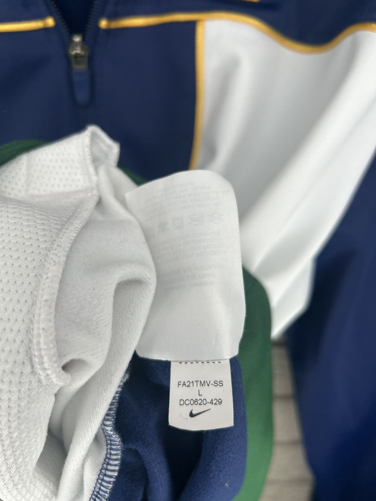 Nike Nike Court Heritage Full Zip Tennis Jacket Size US L / EU 52-54 / 3 - 9 Thumbnail