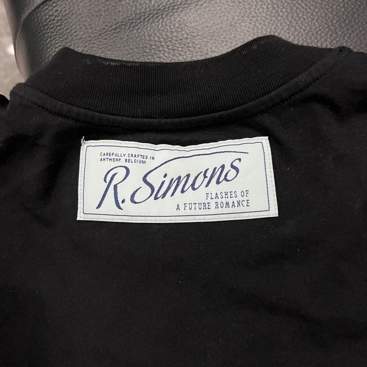 Raf Simons Raf Simons SS22 Grim Reaper Graphic Panel Sleeve T-Shirt Size US S / EU 44-46 / 1 - 7 Thumbnail