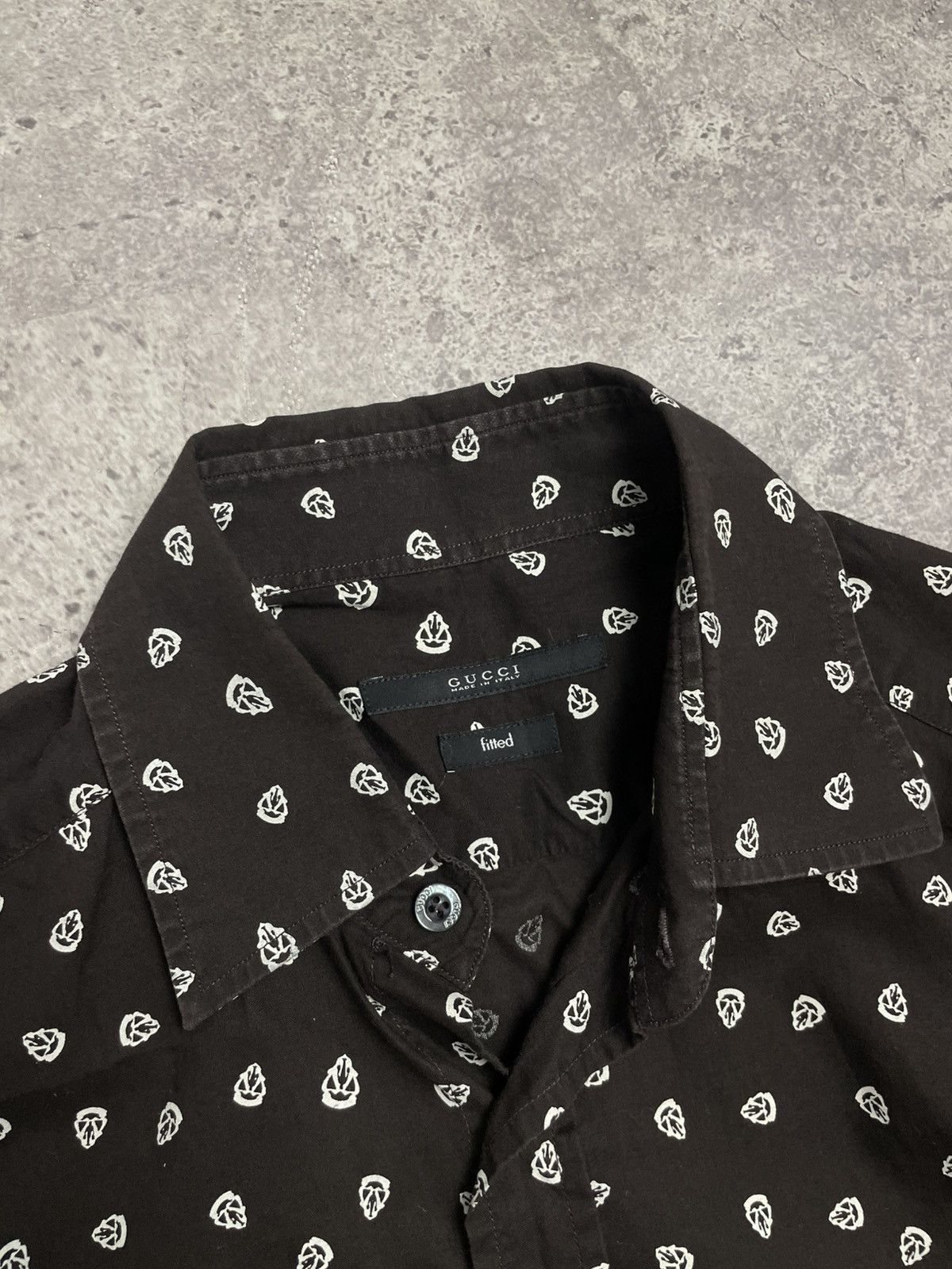 Gucci Gucci Shirt Monogram Rare Size US M / EU 48-50 / 2 - 4 Thumbnail