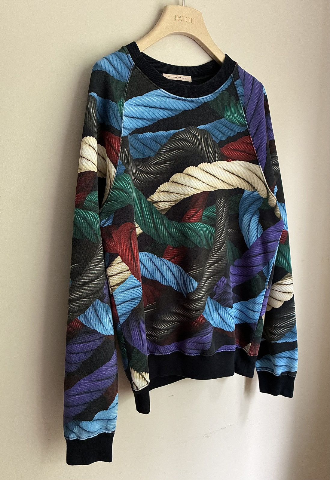 Christopher Kane Christopher Kane Trompe-l'œil Magnified Yarn Print Sweater Size US M / EU 48-50 / 2 - 4 Thumbnail