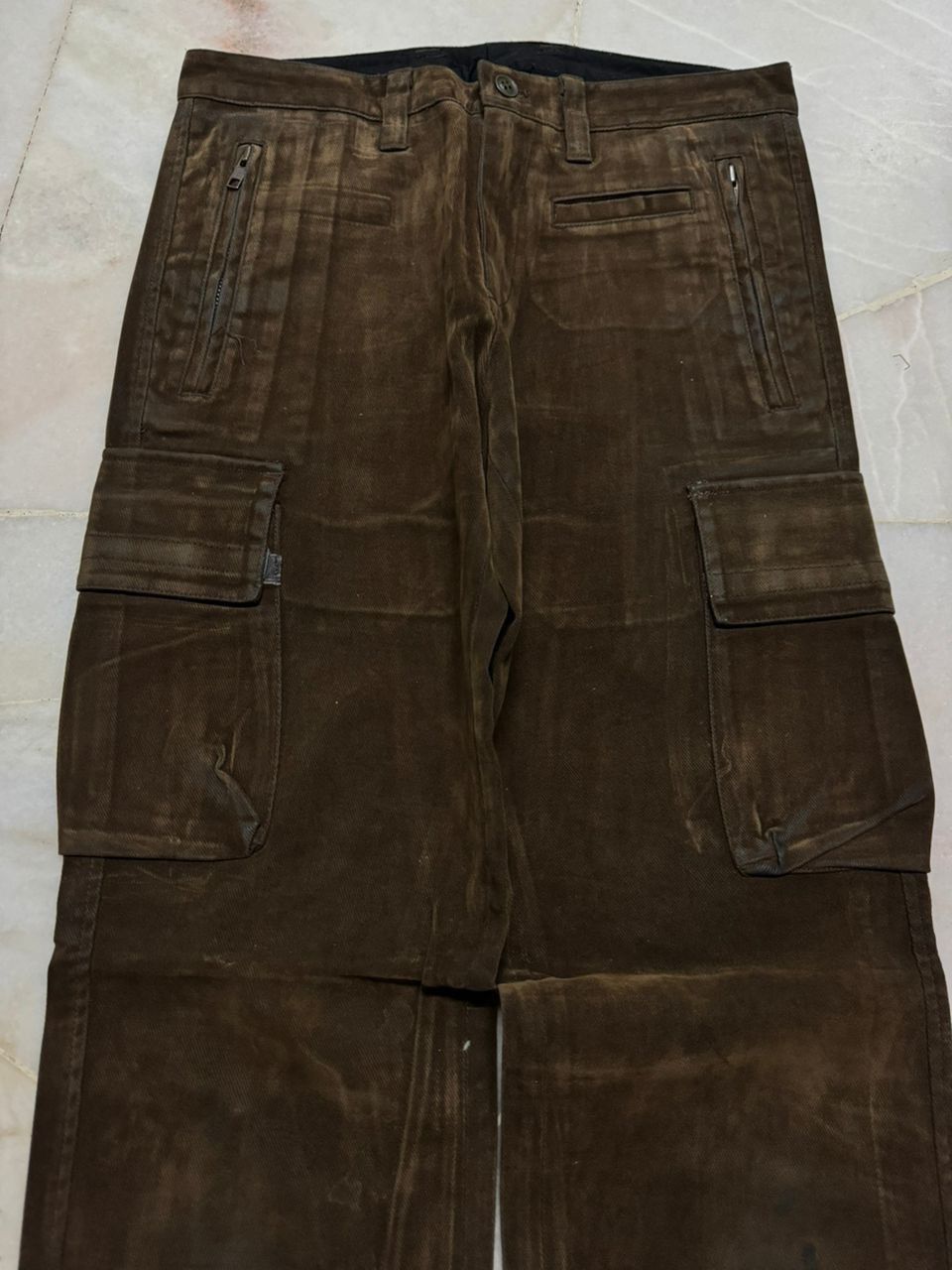 Comme Ca Ism 💥Insane💥90s Comme Ca Ism Wax Velvet Multipocket Sick Cargo Size US 28 / EU 44 - 3 Thumbnail