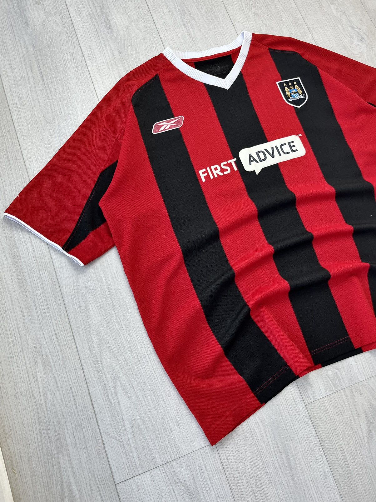 Reebok Vintage Manchester City Soccer Jersey Reebok Blokecore Y2K Size US XXL / EU 58 / 5 - 2 Thumbnail