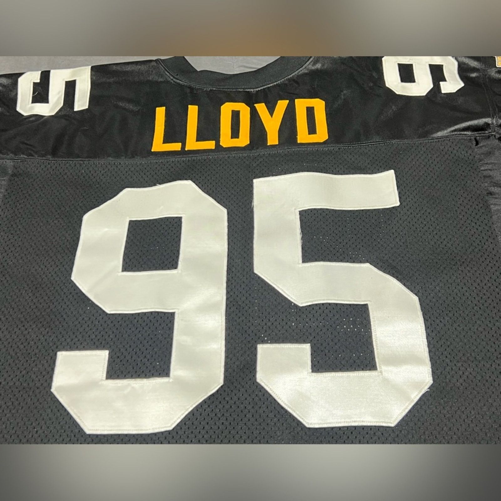 Wilson Vintage Authentic Wilson GREG LLOYD Steelers Jersey CLEAN Size US XXL / EU 58 / 5 - 10 Thumbnail