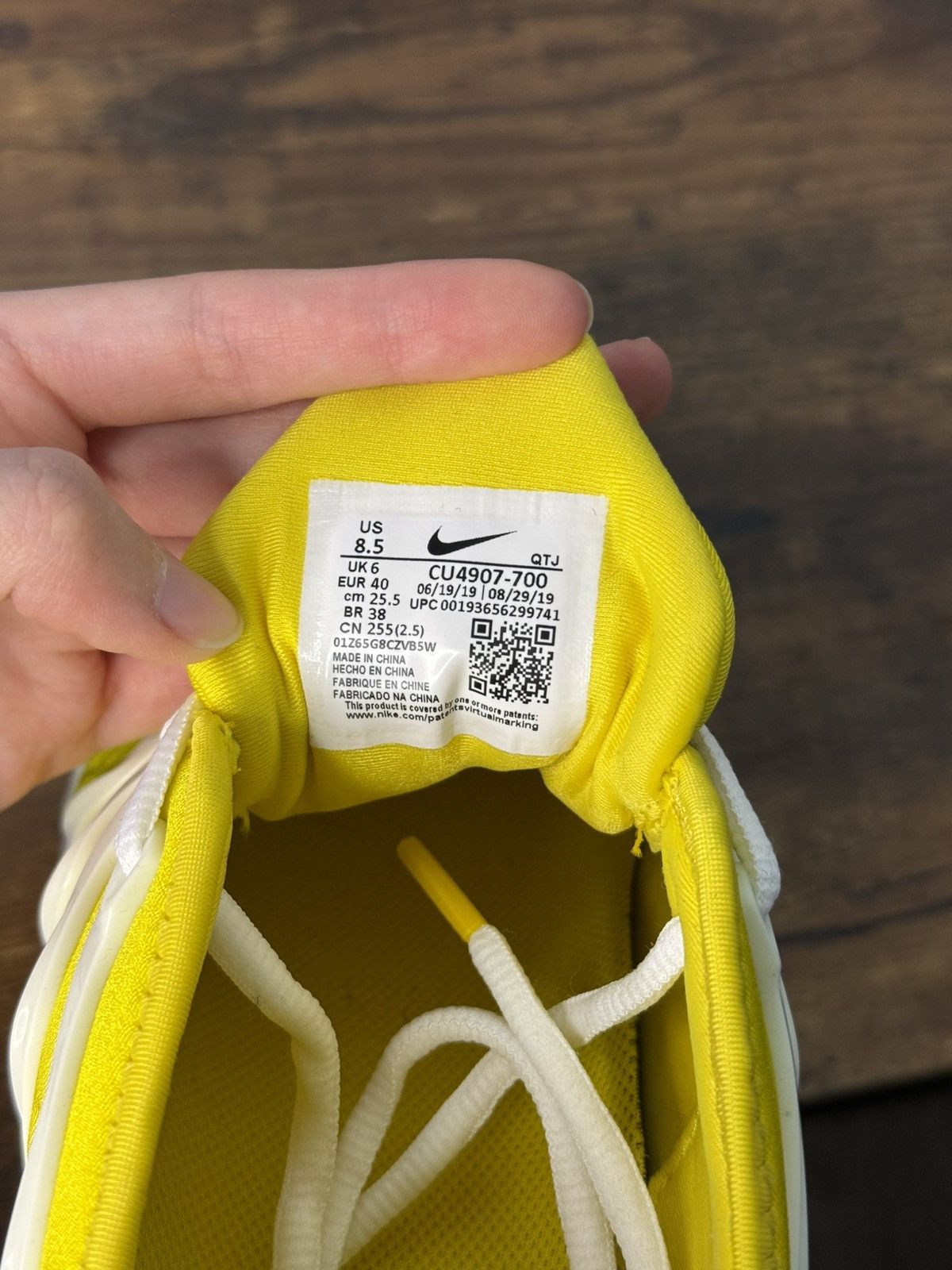 Nike Nike Air VaporMax Plus Sunshine Yellow size 8.5 Size US 8.5 / IT 38.5 - 6 Thumbnail
