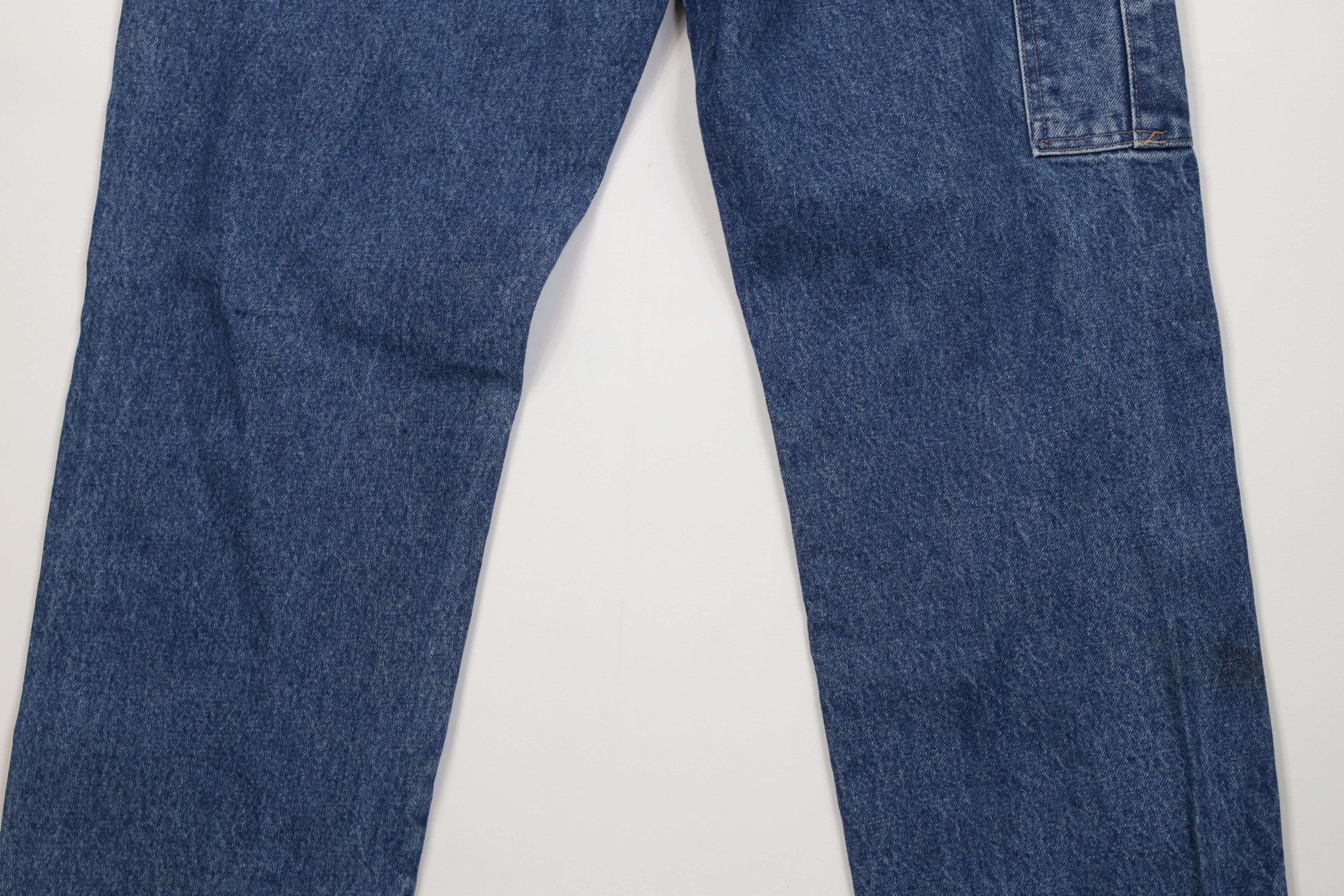 Vintage Bulwark FR Fire Flame Resistant Wide Leg Denim Jeans Size US 38 / EU 54 - 11 Thumbnail