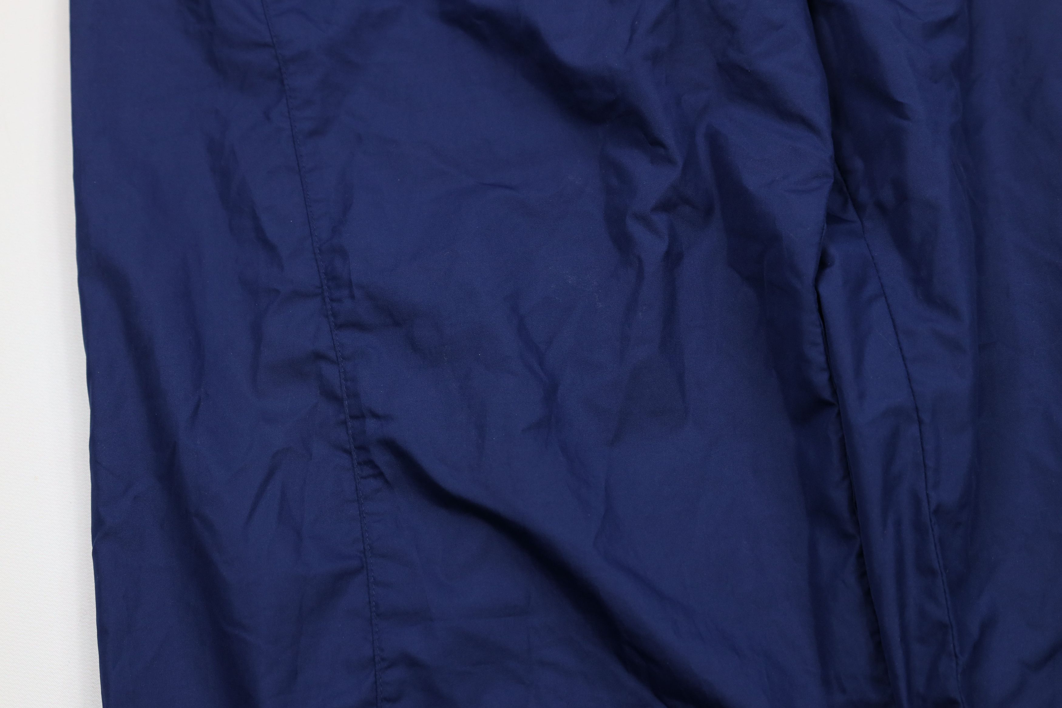 Adidas × Vintage Vintage Y2K 2003 Adidas Lined Flared Wide Leg Pants Blue Size 33" - 5 Thumbnail